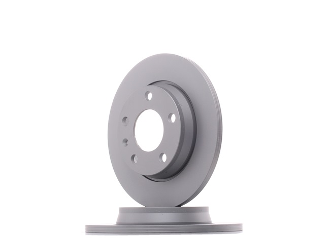 ZIMMERMANN 100.1244.20: Δισκόπλακα Ø: 255mm, πλήρες, Ø: 255mm, με επίστρωση COAT Z