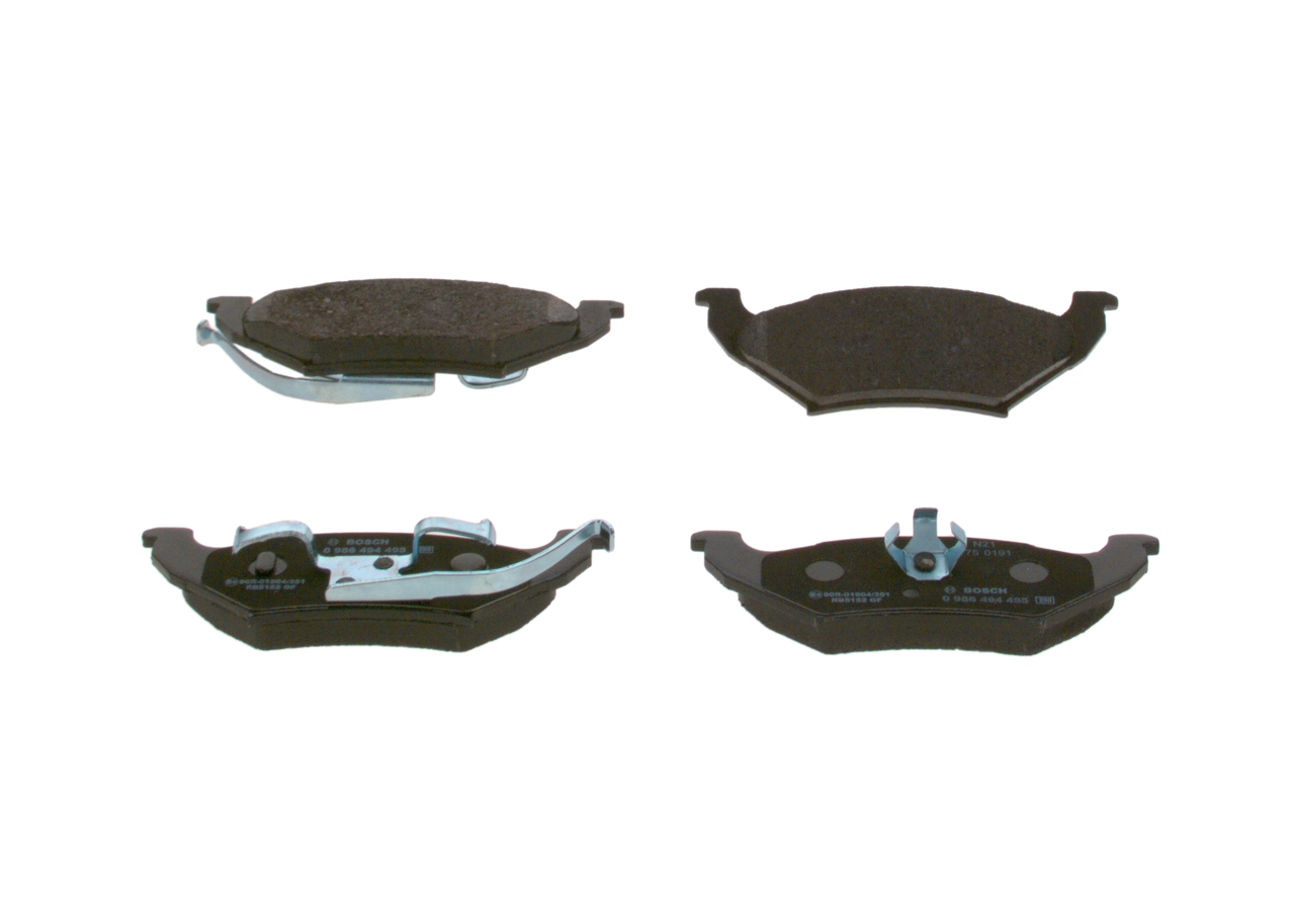BOSCH 0 986 494 495 Klocki hamulcowe CHRYSLER Voyager / Grand Voyager 3 (GS) 160 KM benzyna koszt