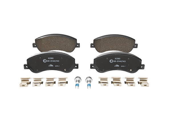 ATE 13.0460-3860.2 Τακάκια φρένων VW Amarok Φορτηγό πλατφόρμα / Σασσί (S1B, S6B, S7B) 180 PS Πετρέλαιο κόστος