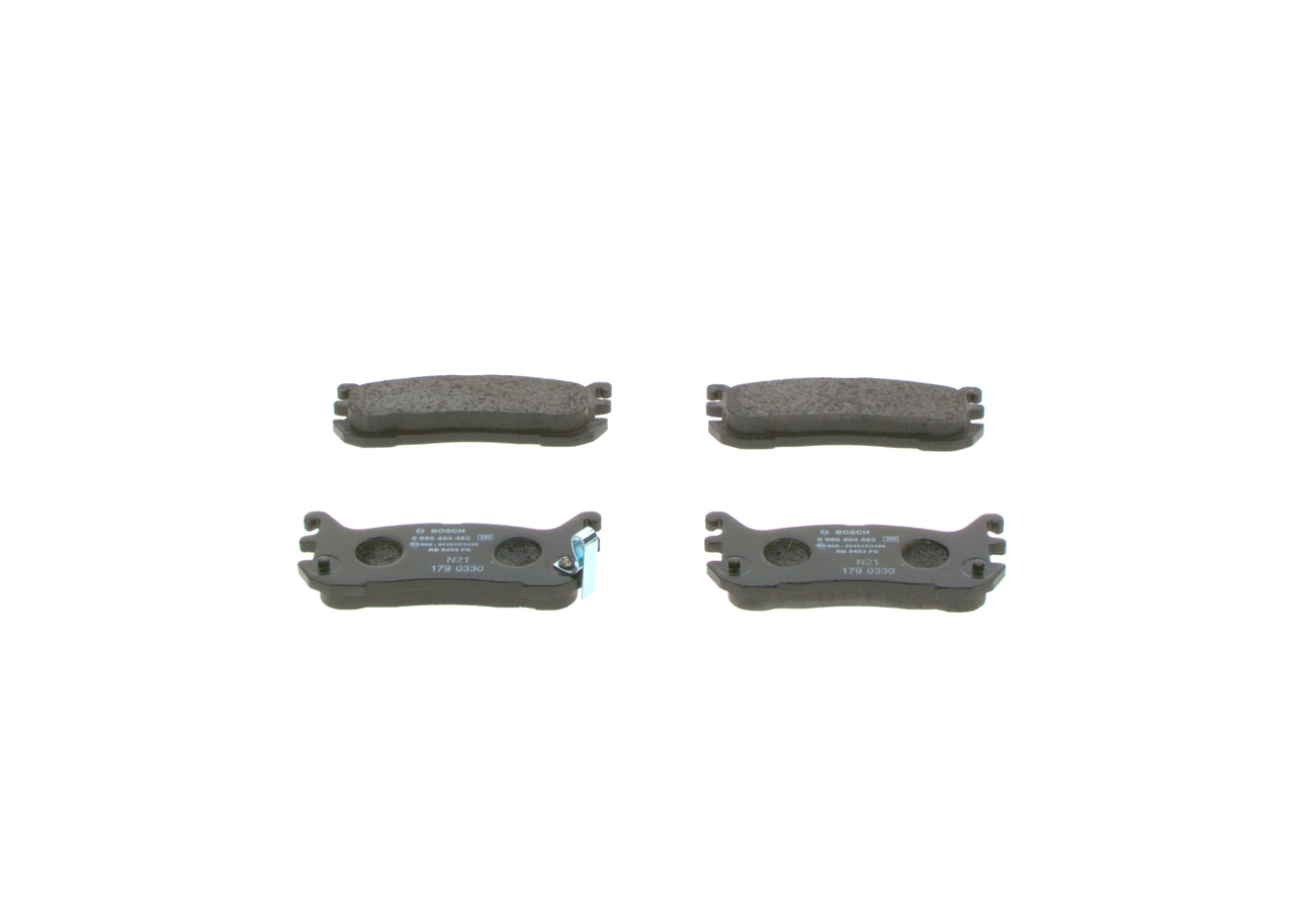BOSCH 0 986 494 482 Τακάκια φρένων MAZDA MX-5 2 (NB) 140 PS Βενζίνη κόστος