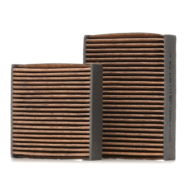 VALEO 701007: Filtro abitacolo Filtro carboni attivi con polifenolo, con azione fungicida, con effetto antiallergico, CLIMFILTER SUPREME