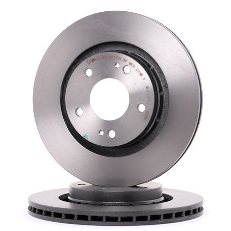 BREMBO COATED DISC LINE 09.A738.11 Bremseskive MITSUBISHI Lancer 8 Limousine (CY_A, CZ_A) 402 HK Benzin hvad koster