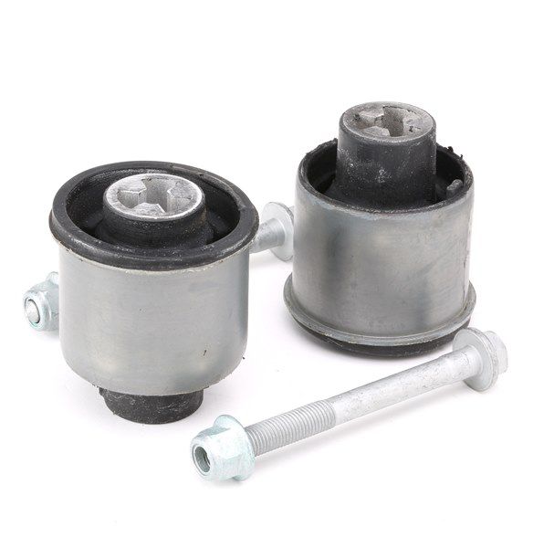 FEBI BILSTEIN 31722: Juego de reparación, cuerpo del eje Eje trasero izquierda, Eje trasero, derecha, con tuercas, con tornillos
