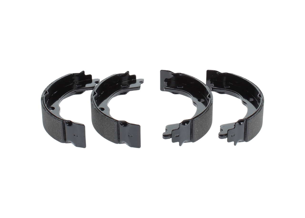 BOSCH 0 986 487 722 Комплект спирачна челюст, ръчна спирачка KIA SORENTO 1 (JC) 248 K.C. бензин цена