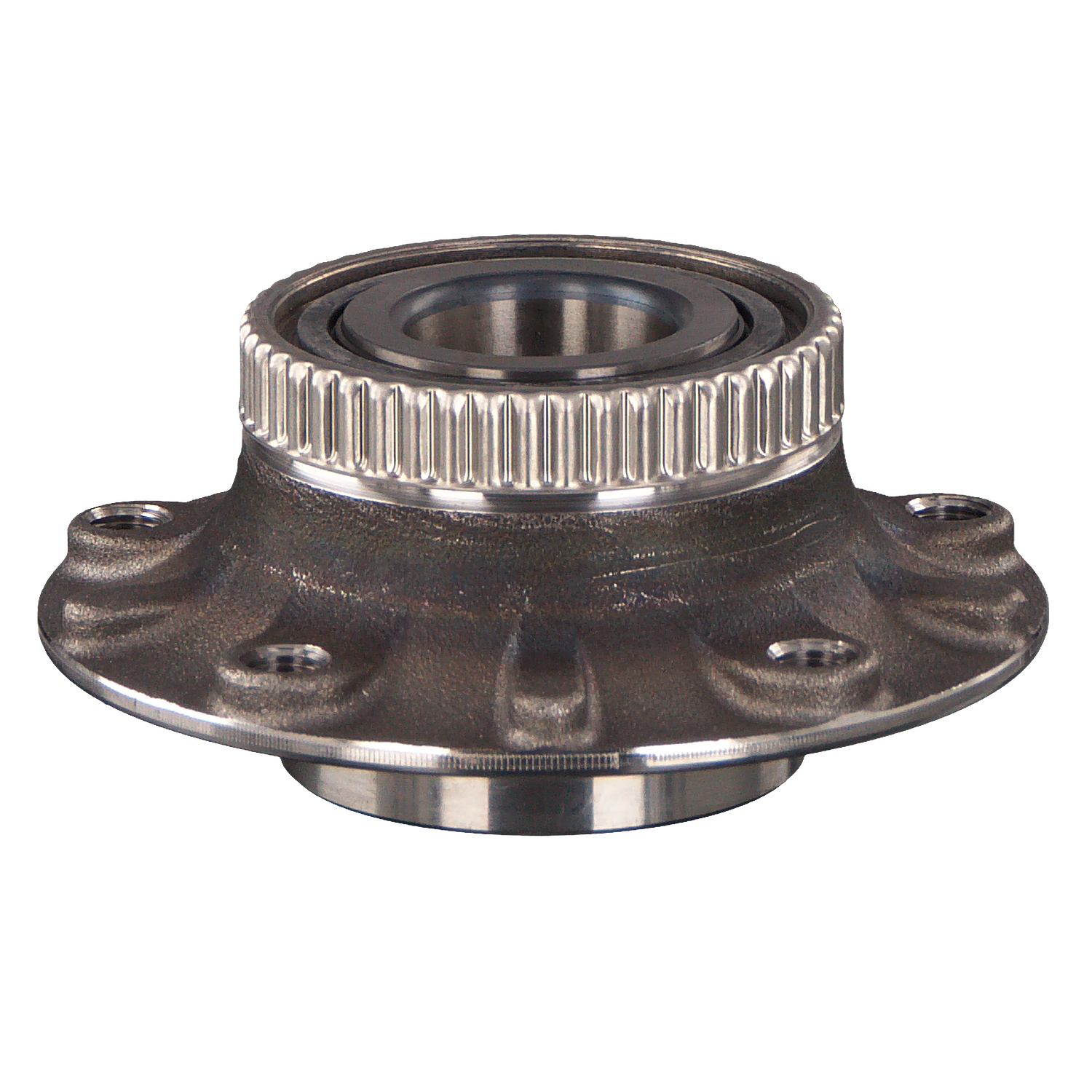 FEBI BILSTEIN 04436: Kit de roulement de roue Essieu avant gauche, Essieu avant droit, Roulement de roue intégré au moyeu de roue, avec bague ABS