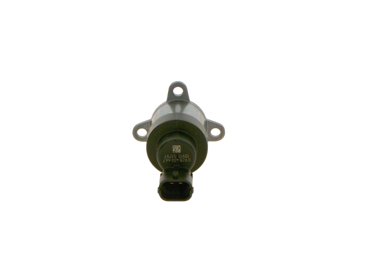 BOSCH 0 928 400 667: Regelventil, Kraftstoffmenge (Common-Rail-System) Hochdruckpumpe (Niederdruckseite)