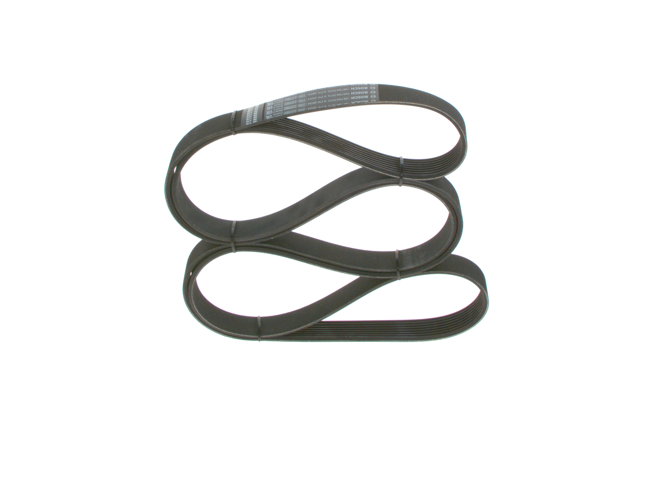 BOSCH 1 987 947 070: Correa trapecial poli V 2604mm, Número de nervaduras: 8