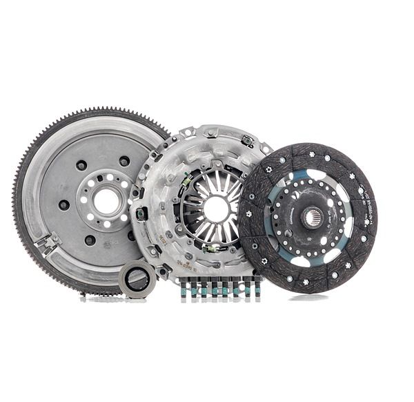 LuK 600 0140 00: Kit frizione senza cuscinetto di guida, con cuscinetto disinnesto, con volano, con kit bulloni/viti, Attrezzi speciali necessari per montaggio, Volano bimassa con sistema d'isteresi condotto BR 0241