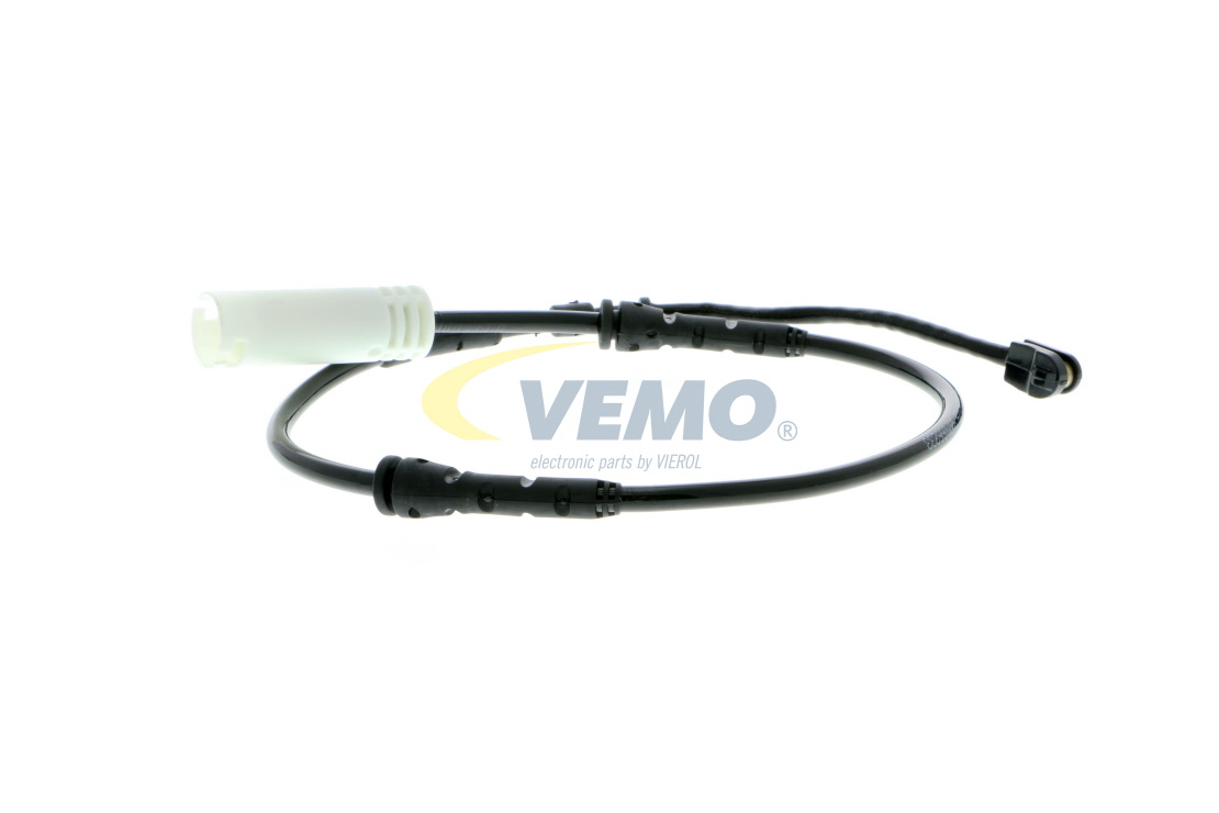 VEMO V20-72-0029: Hoiatuskontakt, piduriklotsi kulumine esisild vasakul, esisild paremal, 650mm, Original VEMO Quality