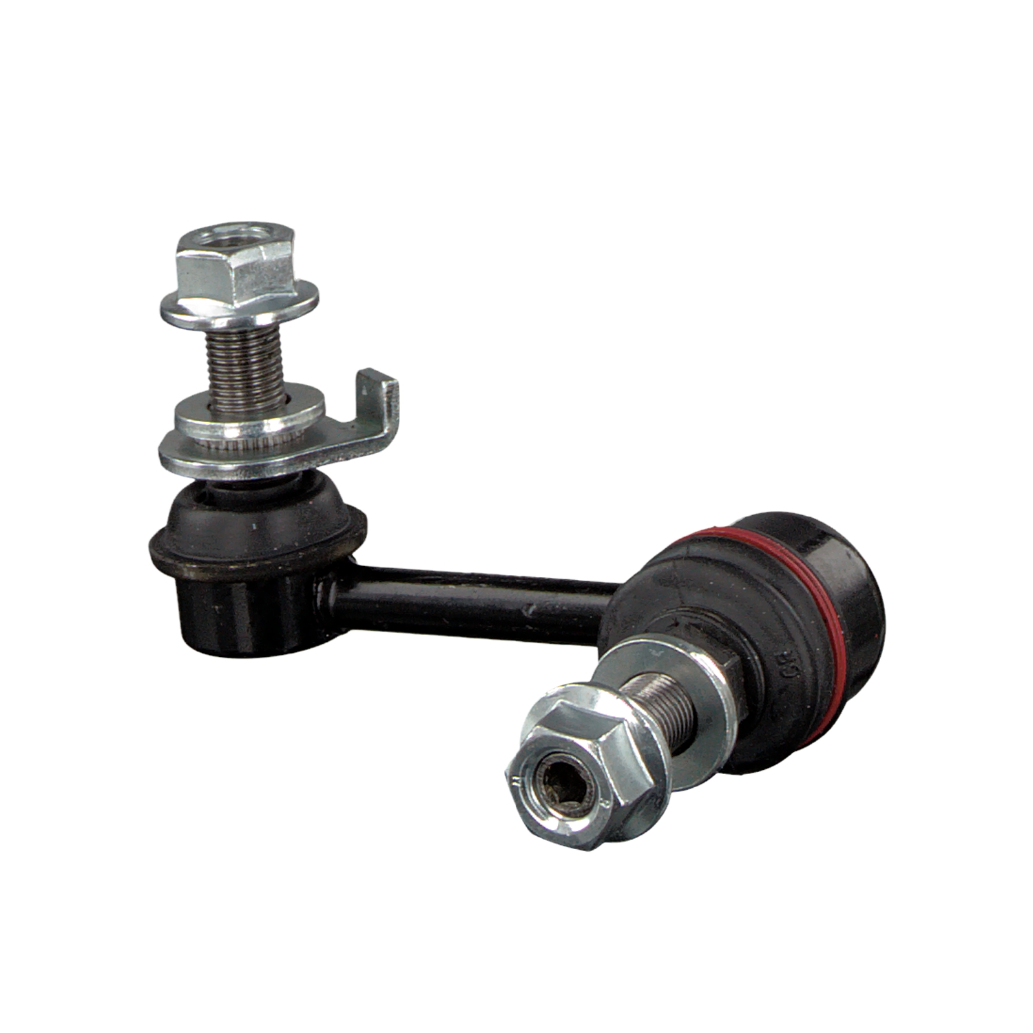 FEBI BILSTEIN 42591: Brat / bieleta suspensie, stabilizator Axa fata dreapta, 92mm, Otel, cu piulițe