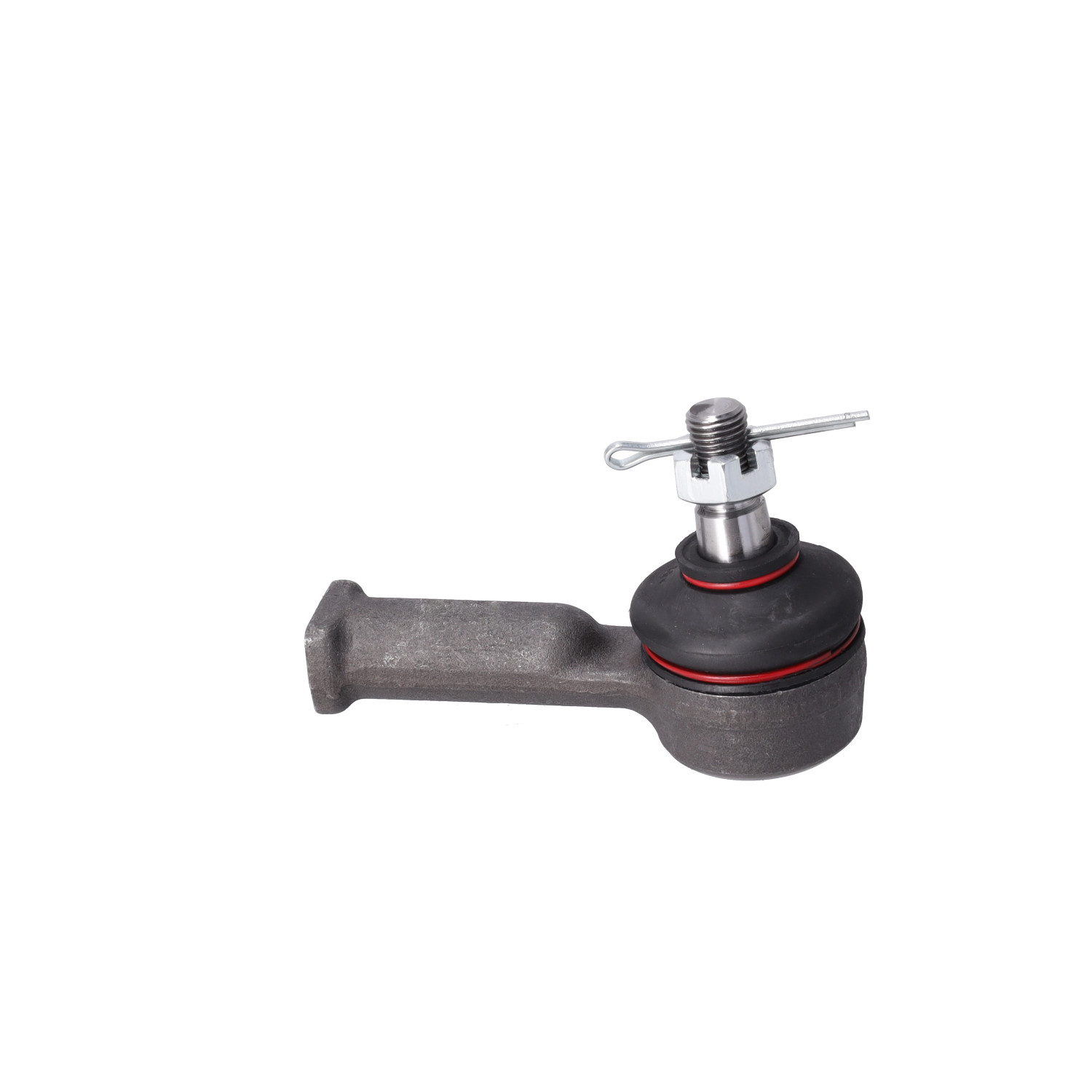 FEBI BILSTEIN 42455: Spurstangenkopf Vorderachse links, außen, Vorderachse rechts, 107mm, mit Kronenmutter