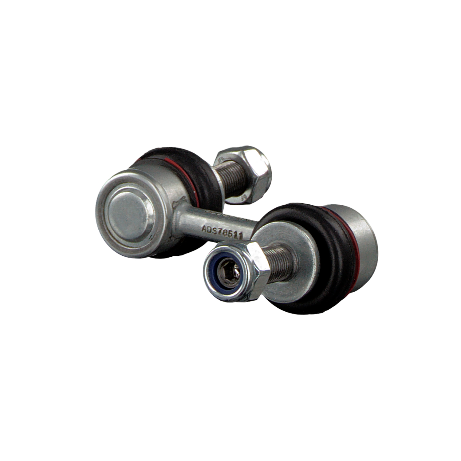 FEBI BILSTEIN 42799: Drążek / wspornik, stabilizator Oś przednia, z lewej, os przednia, z prawej, 72[mm], Stal, z nakrętkami