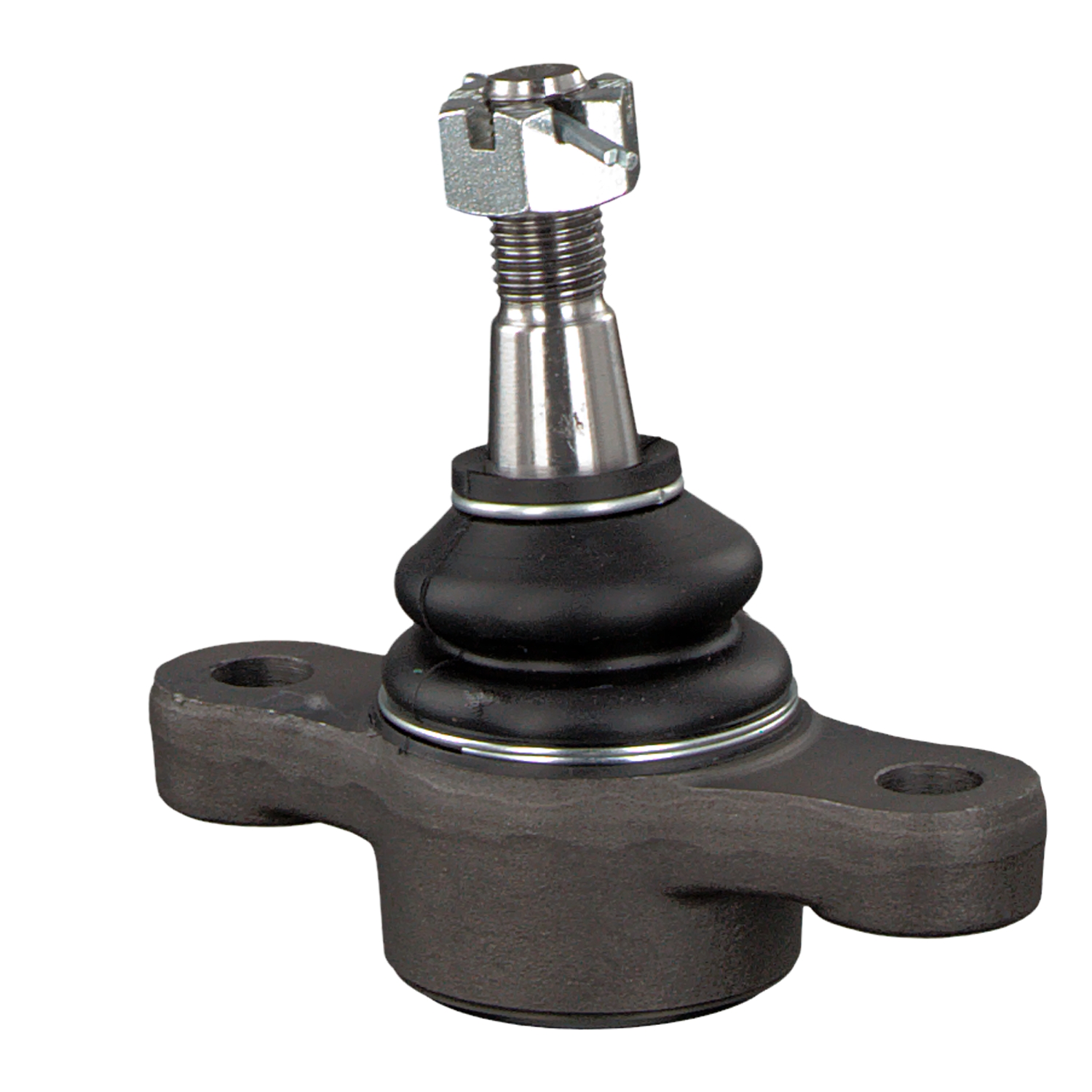 FEBI BILSTEIN 41698: Articulatie sarcina / ghidare Axa fata stanga, partea de jos, Axa fata dreapta, 15,1mm, cu piulita crenelata