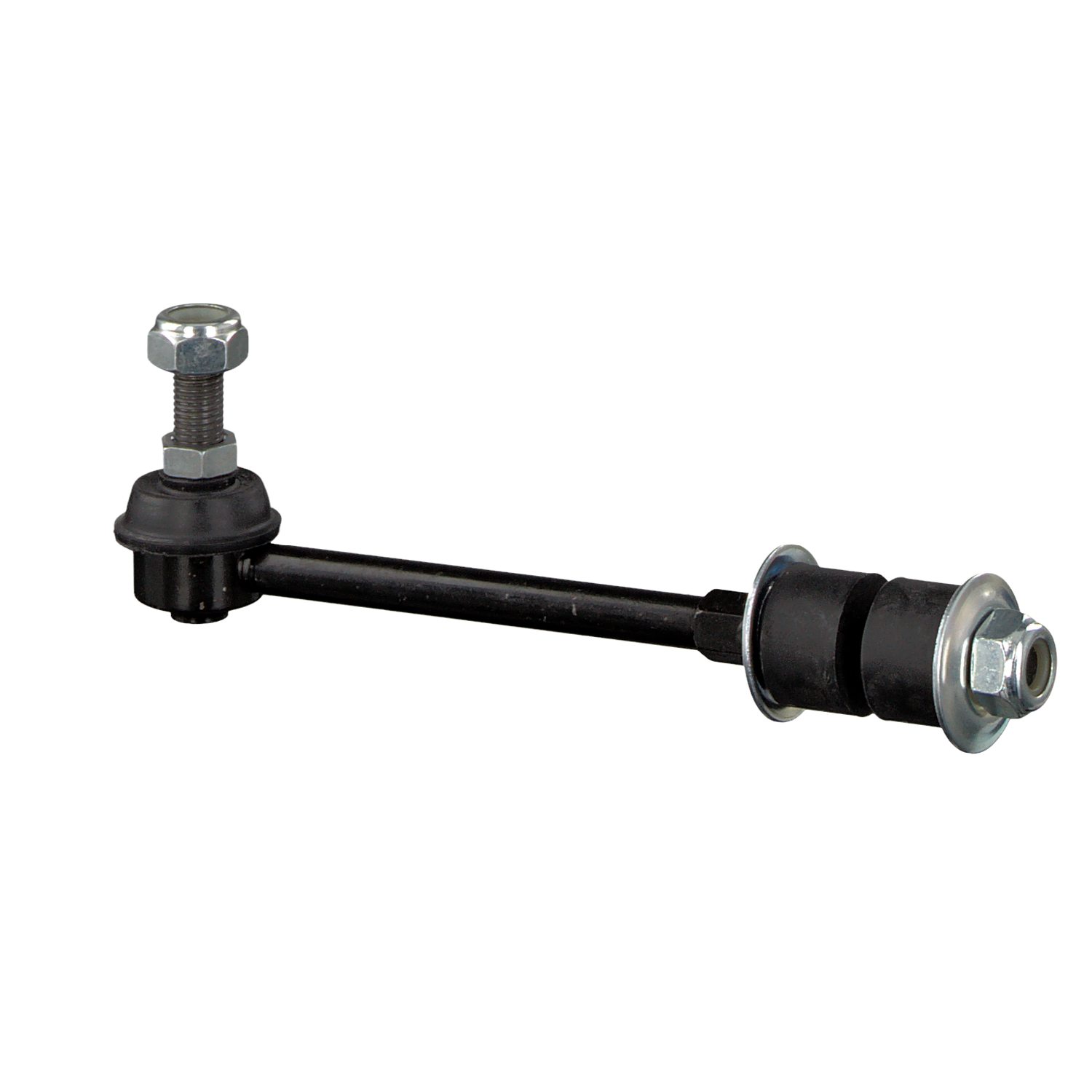 FEBI BILSTEIN 42579: Brat / bieleta suspensie, stabilizator Axa spate stanga, Axa spate dreapta, Otel, cu piulițe, cu lagăre din cauciuc
