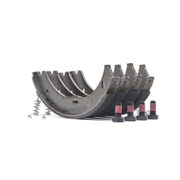 FEBI BILSTEIN 38532: Bremsbackensatz, Feststellbremse Hinterachse, 186mm, mit Anbau-/Befestigungsmaterial