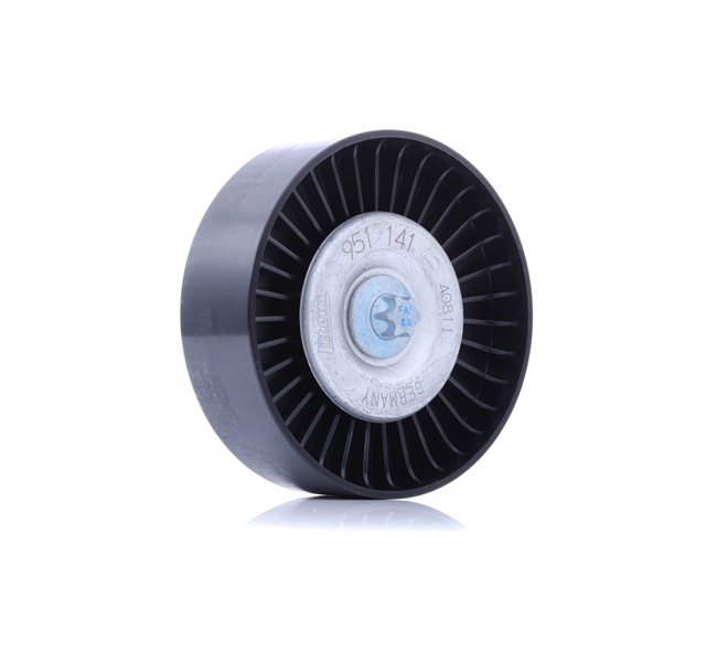 FEBI BILSTEIN 24730: Galet enrouleur de courroie d'accessoire Ø: 90mm, Ø: 90mm, avec vis