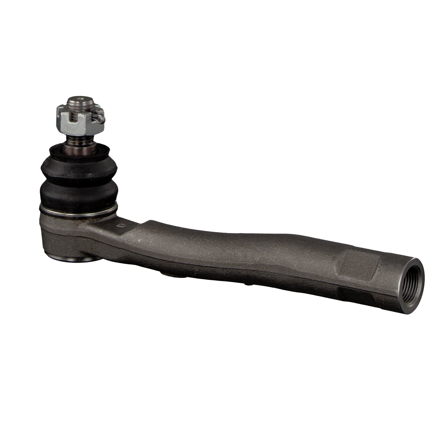 FEBI BILSTEIN 43148: Spurstangenkopf Vorderachse links, 221mm, mit Kronenmutter