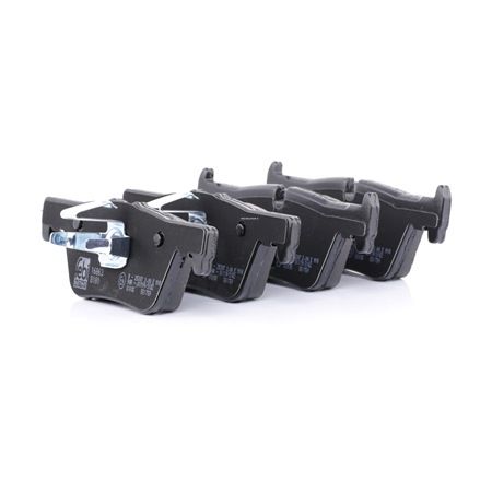 FEBI BILSTEIN 16863: Plăcuțe de frână puntea spate, cu clema piston