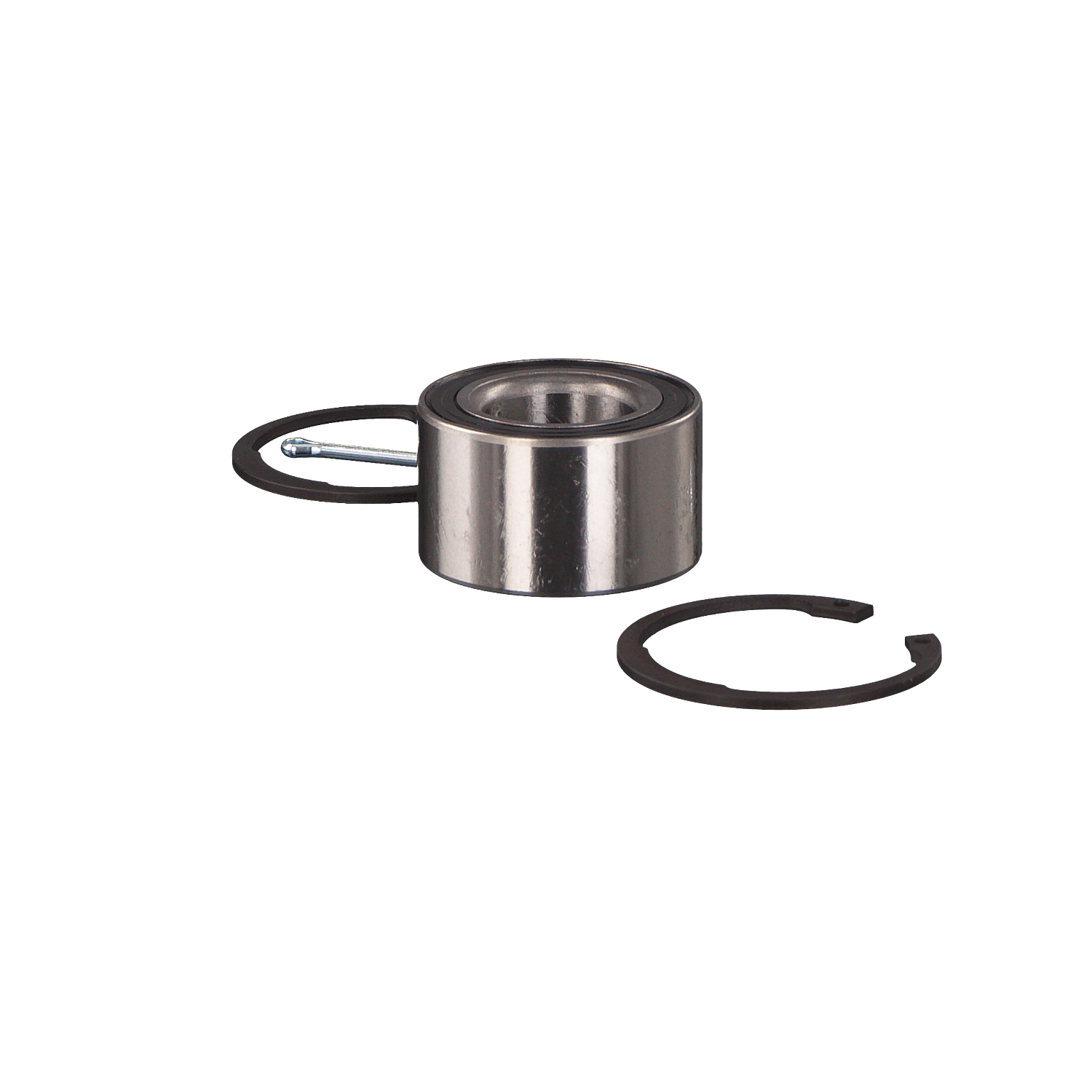 FEBI BILSTEIN 03096: Set rulment roata Axa fata stanga, Axa fata dreapta, cu splint, cu inele de siguranță