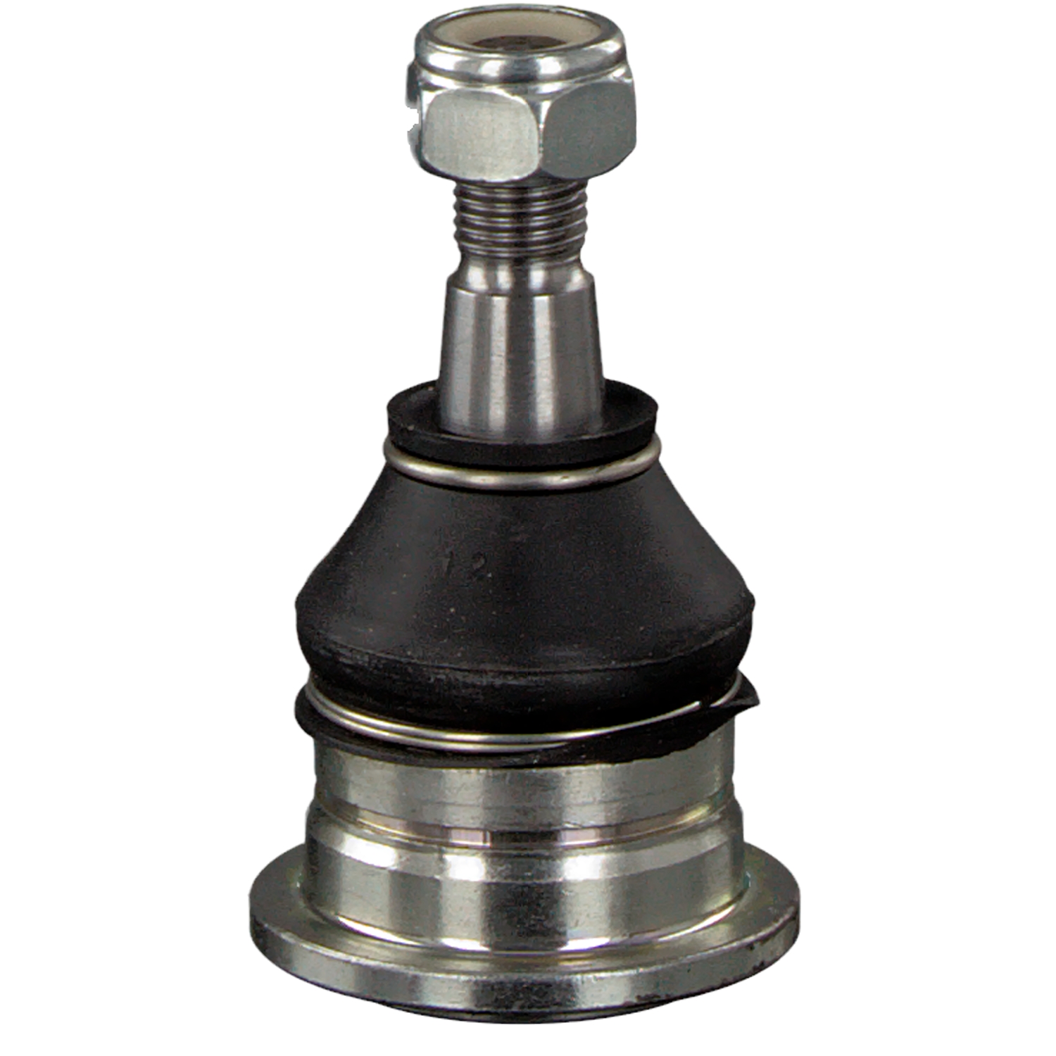 FEBI BILSTEIN 43027: Traggelenk Vorderachse links, oben, Vorderachse rechts, 18mm, mit Sicherungsmutter, mit Sicherungsring