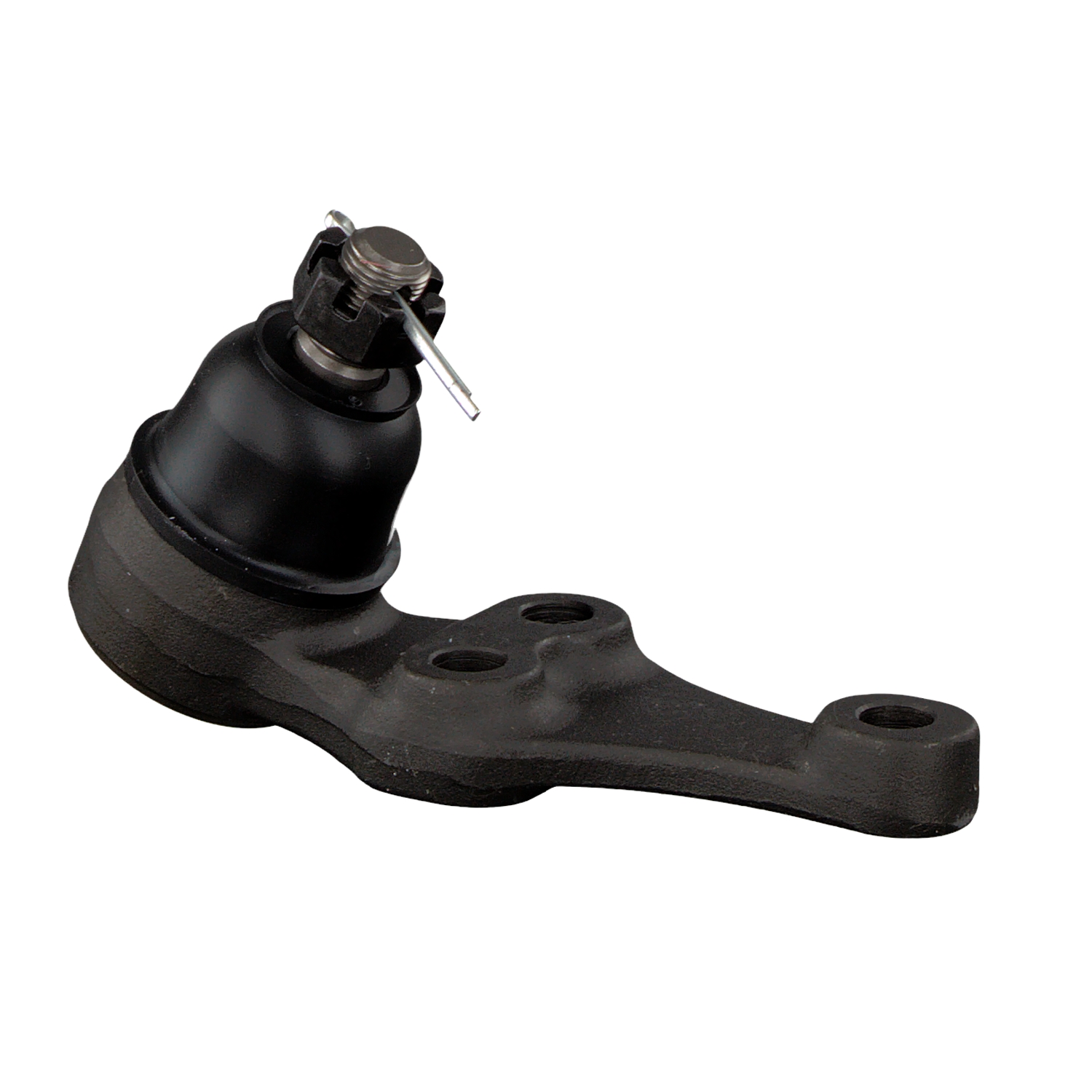 FEBI BILSTEIN 42403: Traggelenk Vorderachse links, unten, Vorderachse rechts, 16,8mm, mit Kronenmutter