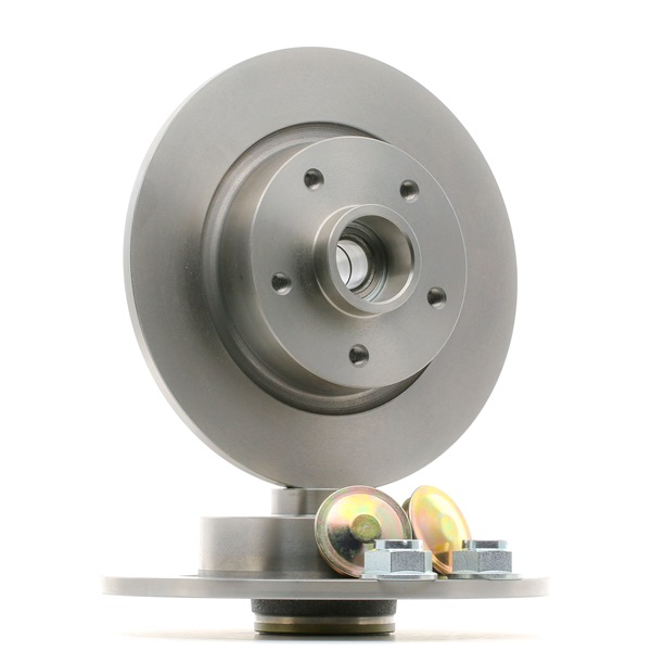 FEBI BILSTEIN 38305: Disco de freno Eje trasero, Ø: 274mm, macizo, Ø: 274mm, aceitado, con cubierta grasa, con anillo sensor ABS