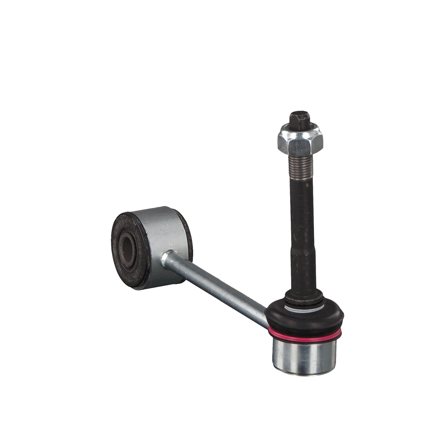 FEBI BILSTEIN 42976: Koppelstange Vorderachse links, Vorderachse rechts, 150mm, mit Muttern, mit Schraube