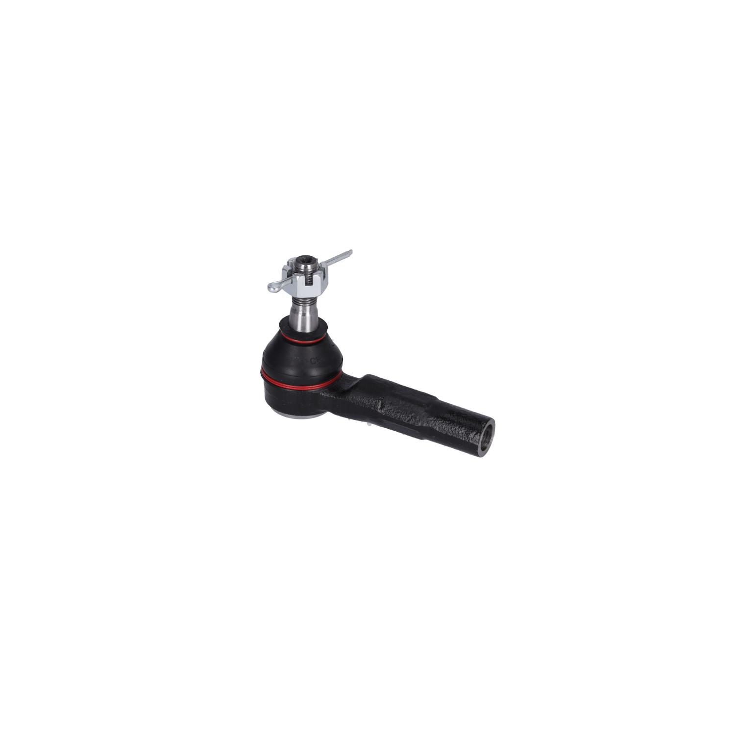 FEBI BILSTEIN 43258: Rótula de direção Eixo dianteiro, lado esquerdo, Eixo dianteiro, lado direito, 118mm, com porca de castelo