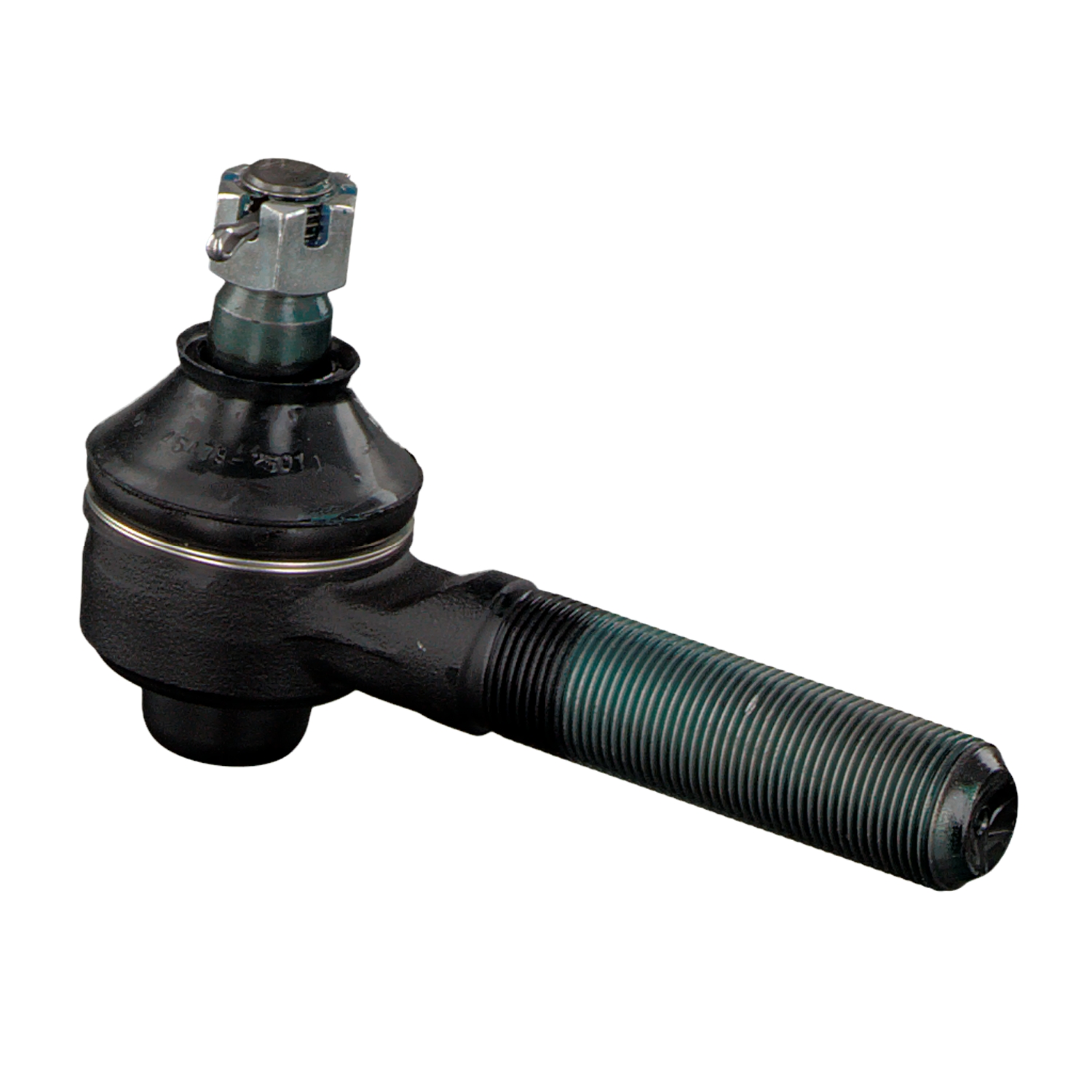 FEBI BILSTEIN 43186: Spurstangenkopf Vorderachse rechts, 138mm, mit Kronenmutter