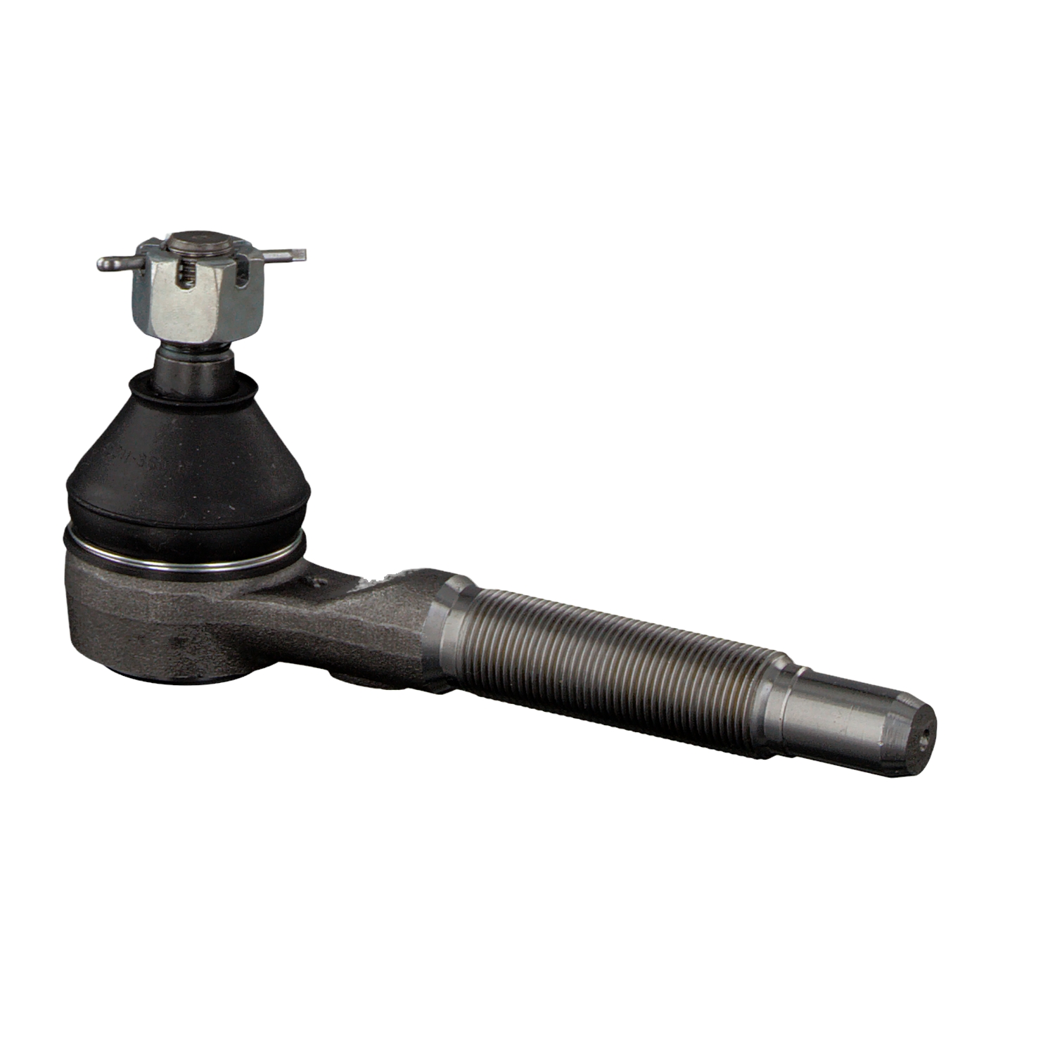 FEBI BILSTEIN 42687: Spurstangenkopf Vorderachse links, 172mm, mit Kronenmutter