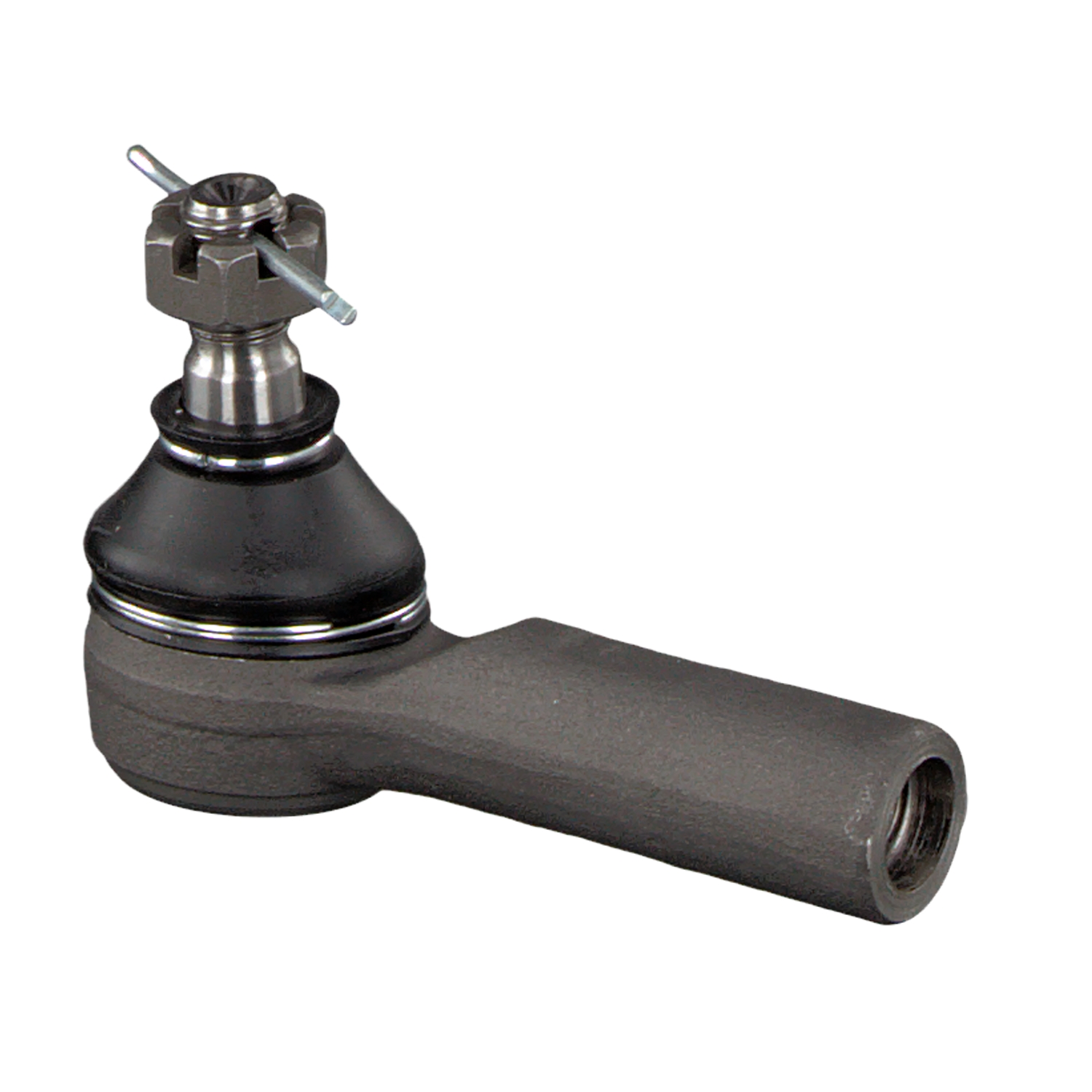 FEBI BILSTEIN 43181: Spurstangenkopf Vorderachse links, Vorderachse rechts, 100mm, mit Kronenmutter