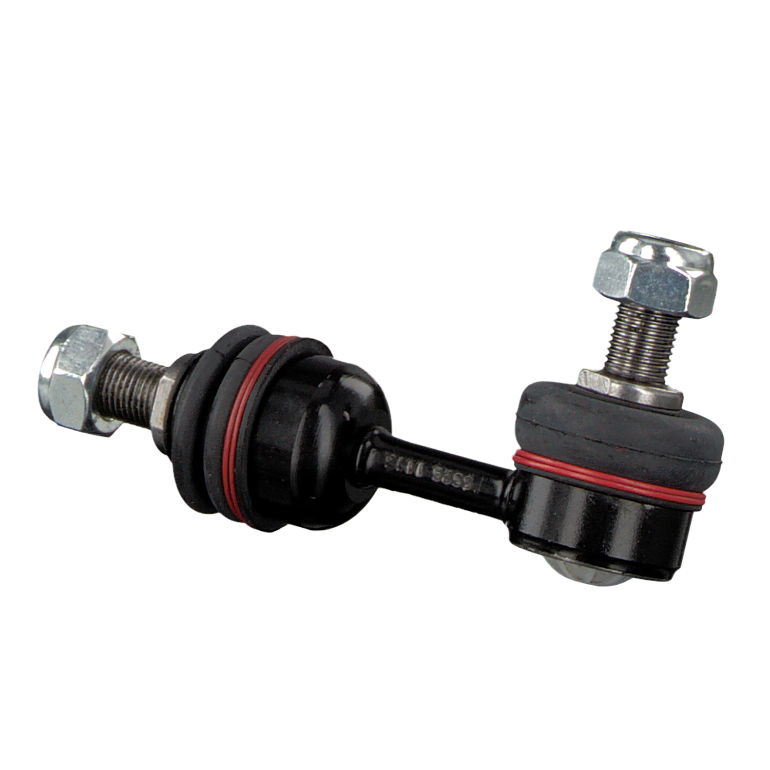 FEBI BILSTEIN 41646: Bieleta de suspensión Eje trasero izquierda, Eje trasero, derecha, 110mm, Acero, con tuercas