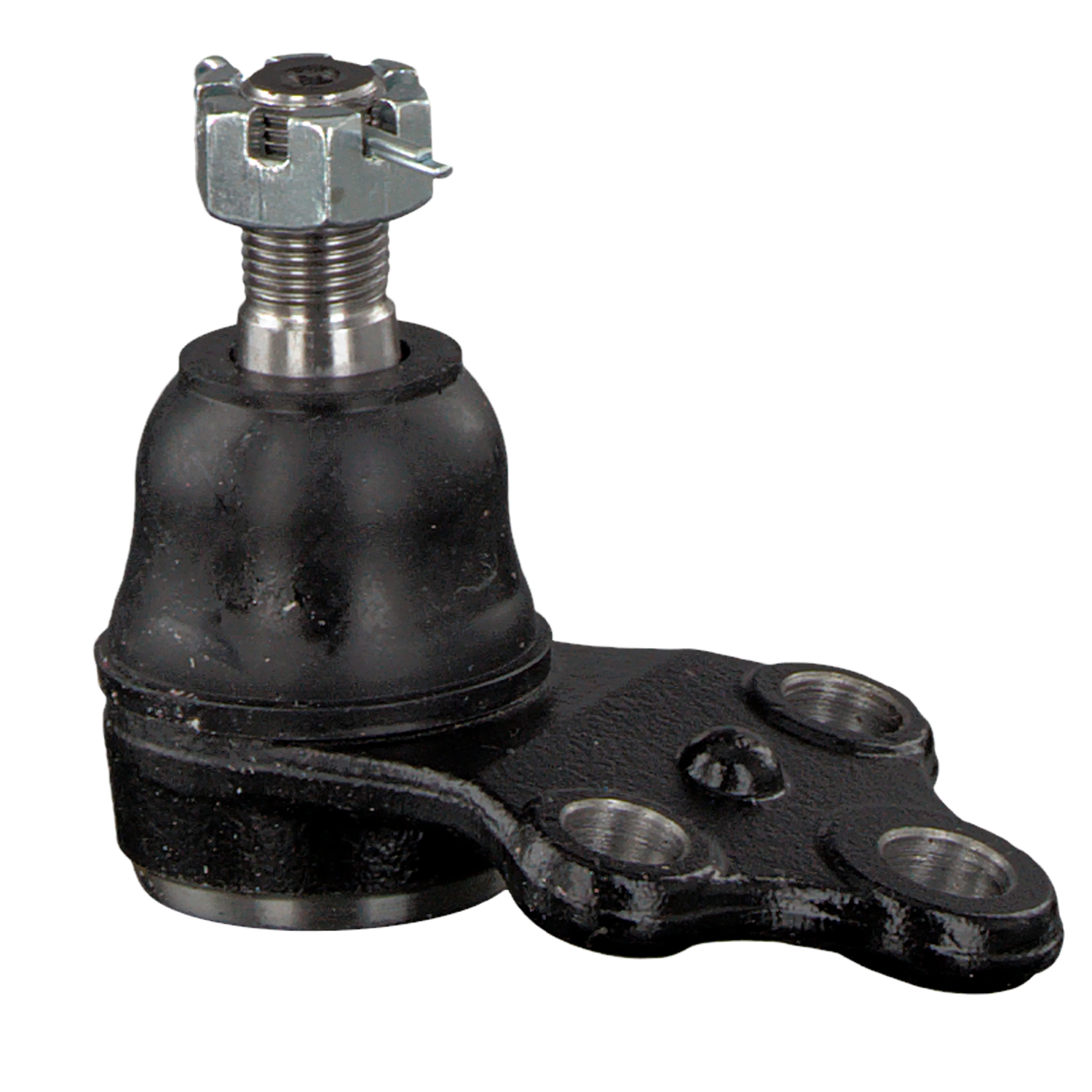 FEBI BILSTEIN 42617: Traggelenk Vorderachse links, unten, Vorderachse rechts, 16,3mm, mit Kronenmutter