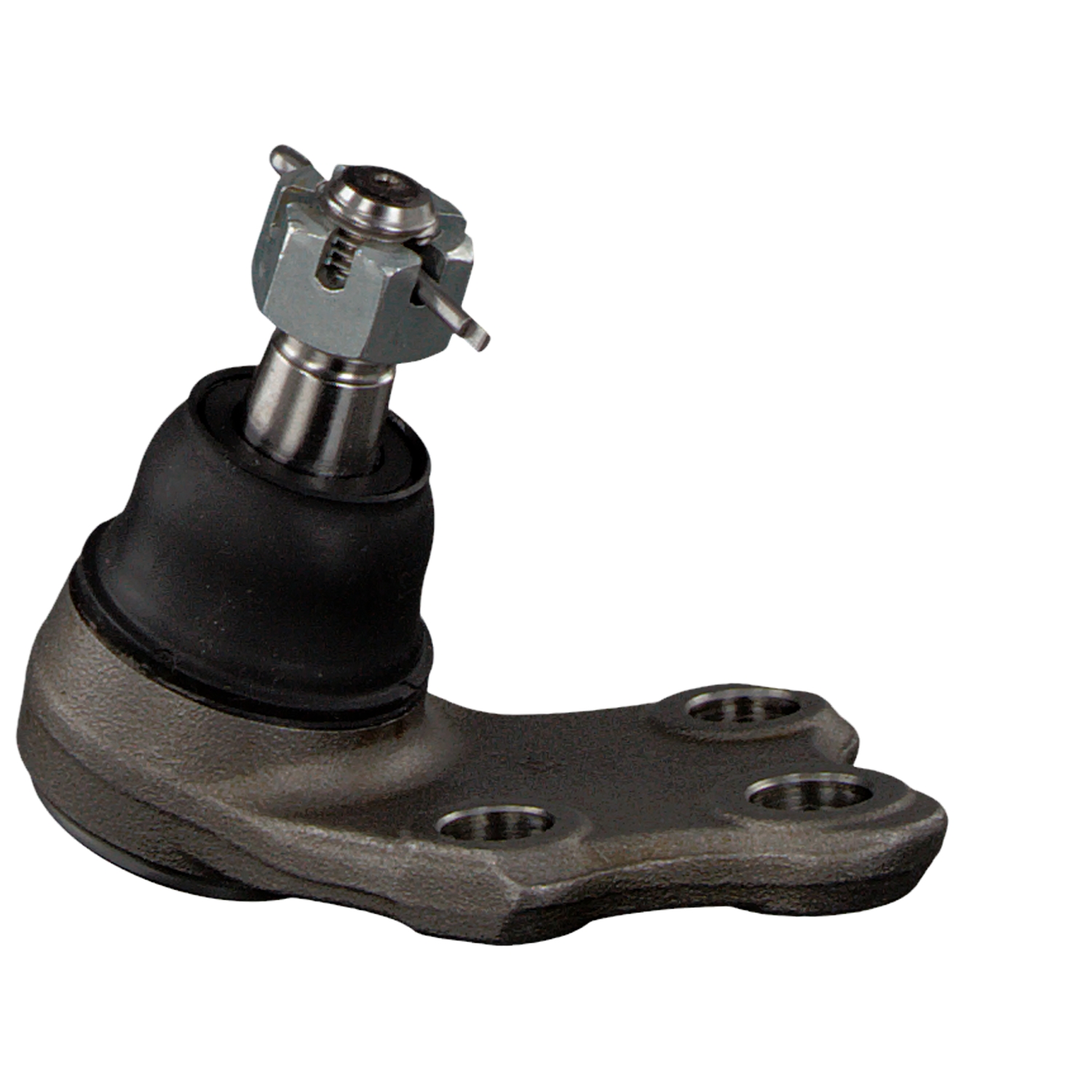 FEBI BILSTEIN 42659: Traggelenk Vorderachse rechts, unten, mit Kronenmutter
