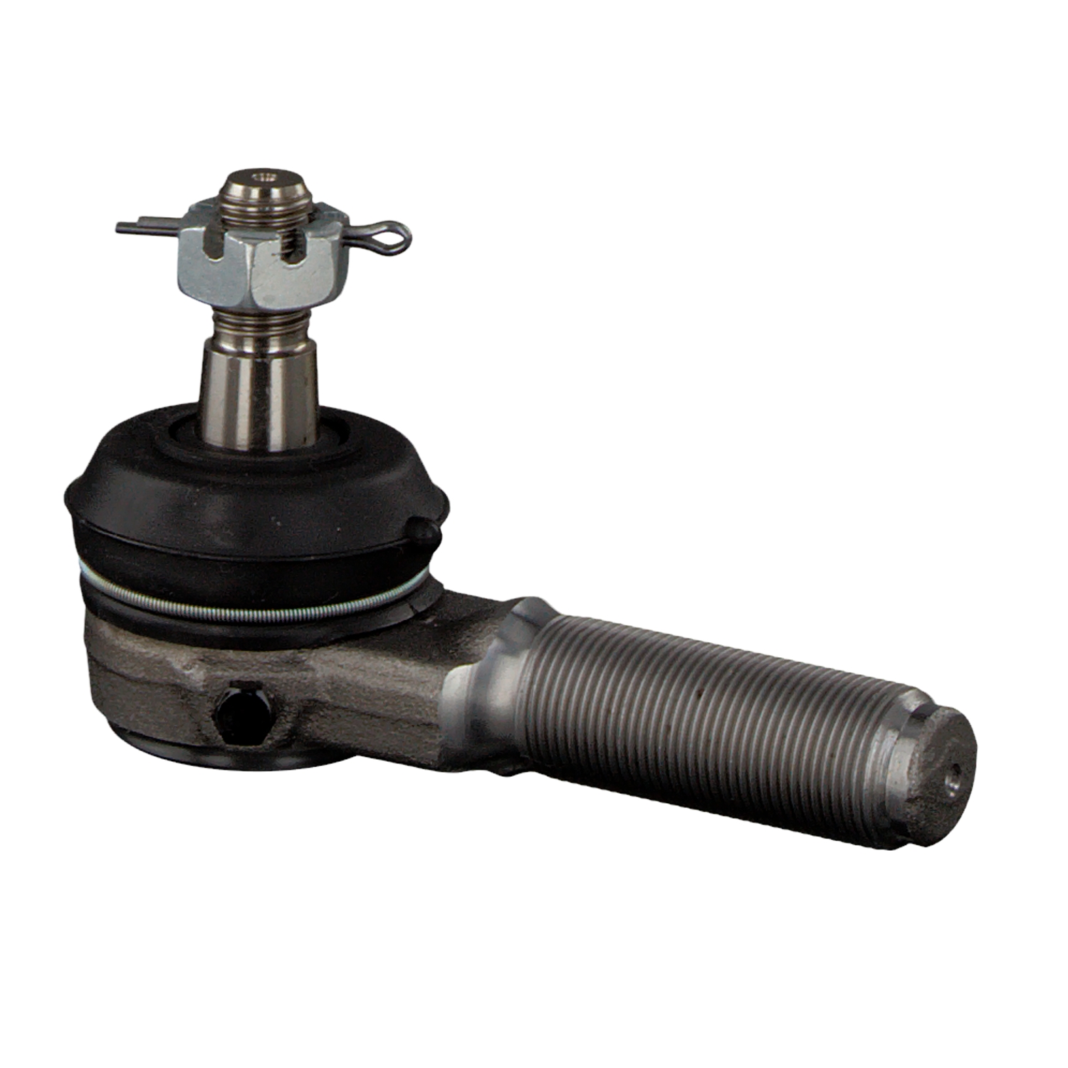 FEBI BILSTEIN 42777: Cap de bara Axa fata stanga, 128mm, cu piulita crenelata