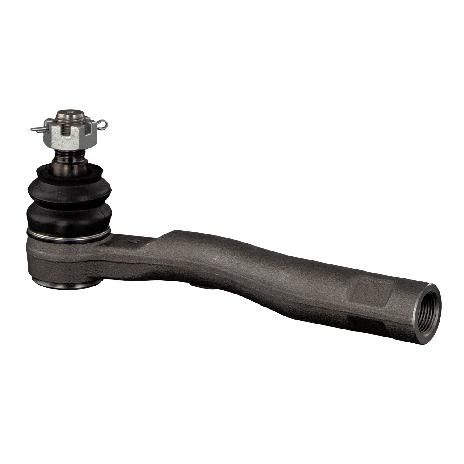 FEBI BILSTEIN 43149: Spurstangenkopf Vorderachse rechts, 221mm, mit Kronenmutter