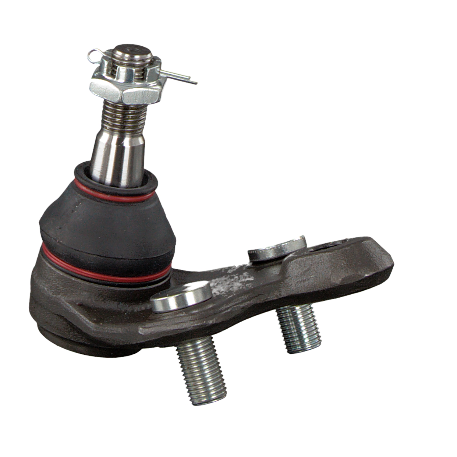 FEBI BILSTEIN 43032: Articulatie sarcina / ghidare Axa fata stanga, partea de jos, Axa fata dreapta, 15mm, cu piuliță crenelată și șplint