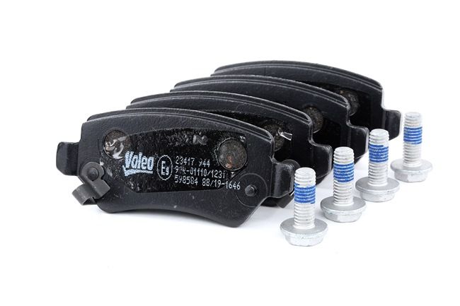 VALEO 598584 Remblokken OPEL Corsa C Hatchback (X01) 75 Pk Diesel kosten