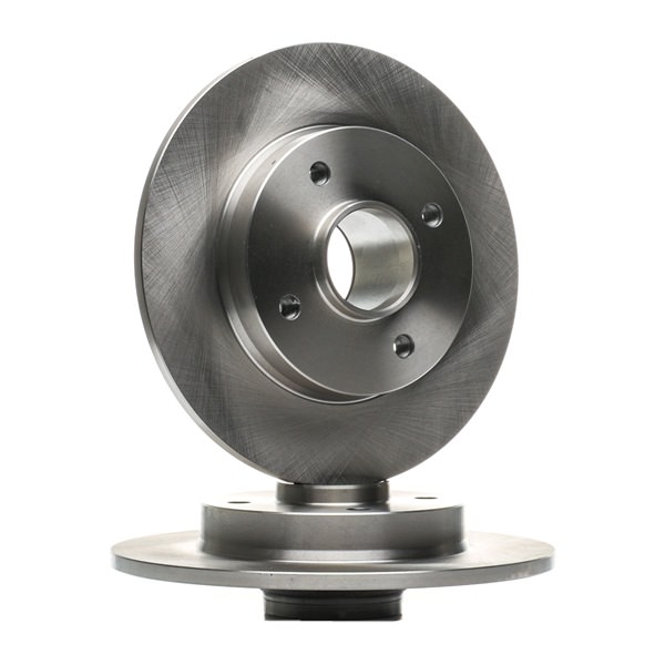 VALEO 197303: Brzdový kotouč Zadní náprava, R: 249mm, plný, R: 249mm