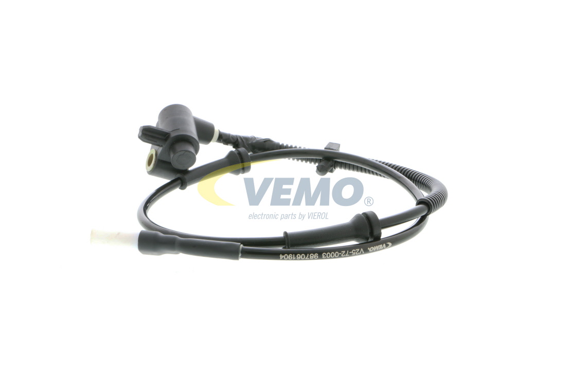 VEMO V25-72-0003: Capteur ABS Essieu avant gauche, Essieu avant droit, 910mm, Qualité VEMO originale