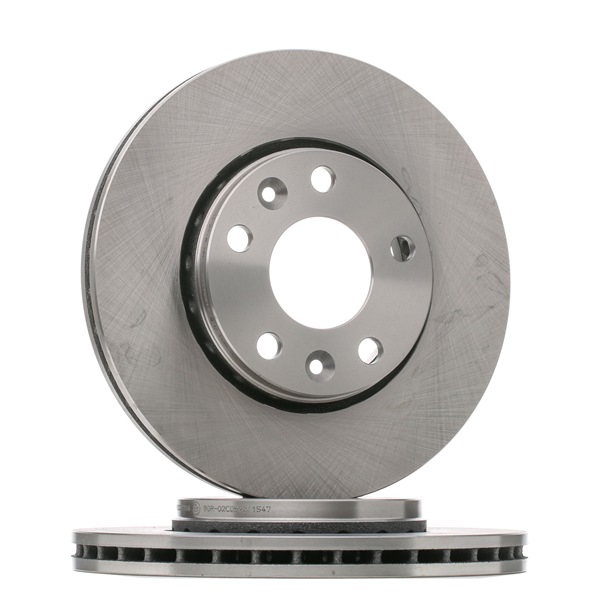 VALEO 197192: Bremžu diski Priekšējais tilts, Ø: 280mm, ventilējams, Ø: 280mm, bez skrūvēm, bez ABS devēja gredzena, bez integrēta riteņa rumbas gultņa