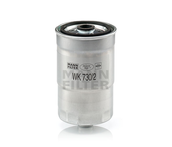 MANN-FILTER WK 730/2 x: Kraftstofffilter mit Dichtung