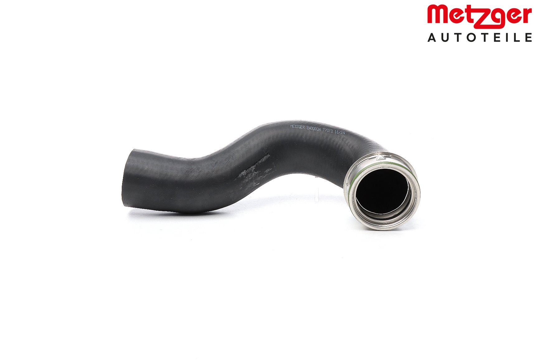 METZGER 2400034: Gaine de suralimentation Intercooler, échangeur, gauche, avec raccord rapide, sans collier