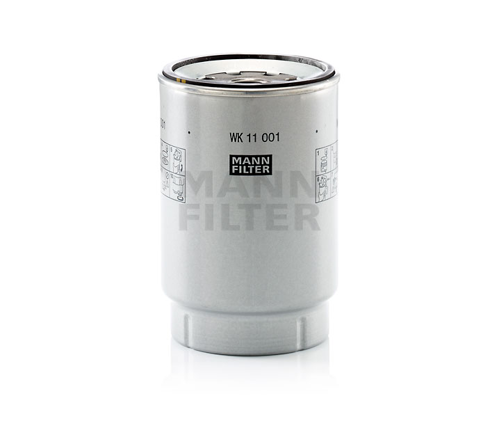 MANN-FILTER WK 11 001 x: Kraftstofffilter mit Dichtung
