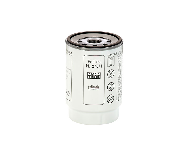 MANN-FILTER PL 270/1 x: Kraftstofffilter mit Dichtung
