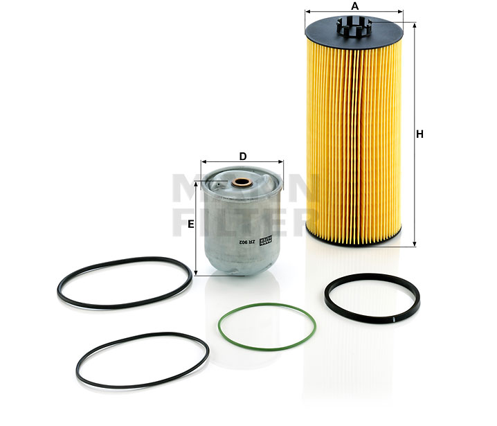 MANN-FILTER SP 2041-2 x: Oliefilter Met pakking