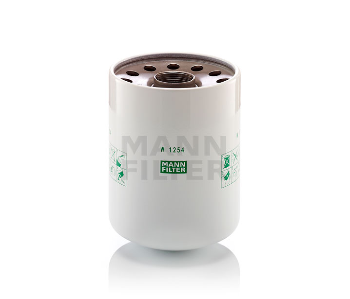 MANN-FILTER W 1254 x: Ölfilter mit Dichtung