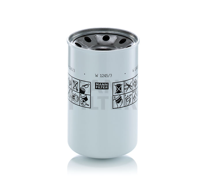 MANN-FILTER W 1245/3 x: Filtru, sistem hidraulic primar