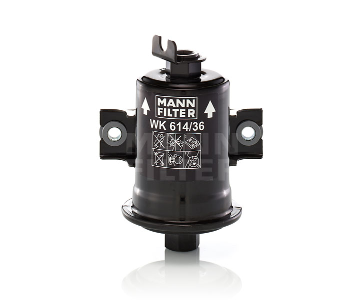 MANN-FILTER WK 614/36 x Brandstoffilter TOYOTA COROLLA Stationwagen (_E12J_, _E12T_) 136 Pk Benzine kosten