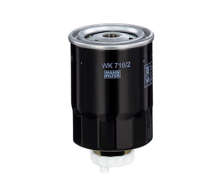 MANN-FILTER WK 716/2 x: Degvielas filtrs ar blīvi
